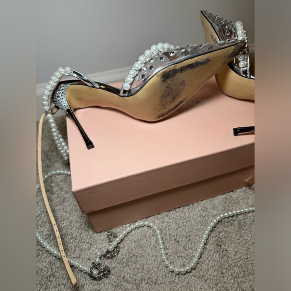 Mach & Mach diamond of Elizabeth PVC high heels - Picture 3 of 6